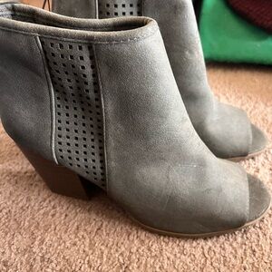 Green Ankle Boots